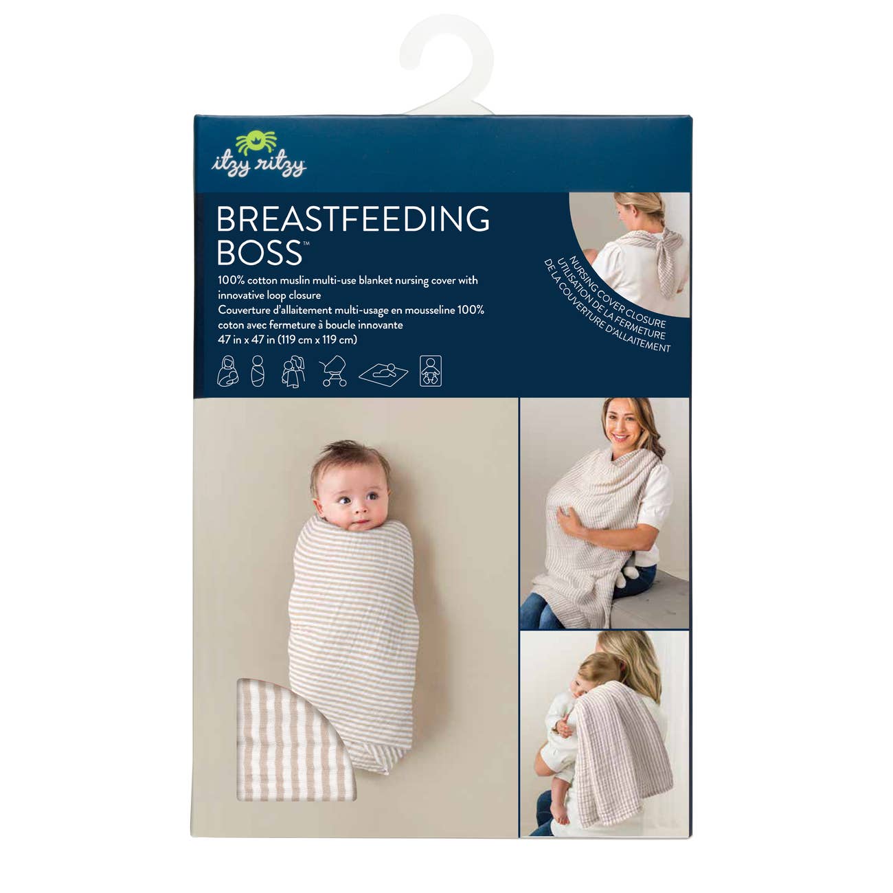 Breastfeeding Boss™ (Chai Stripes)