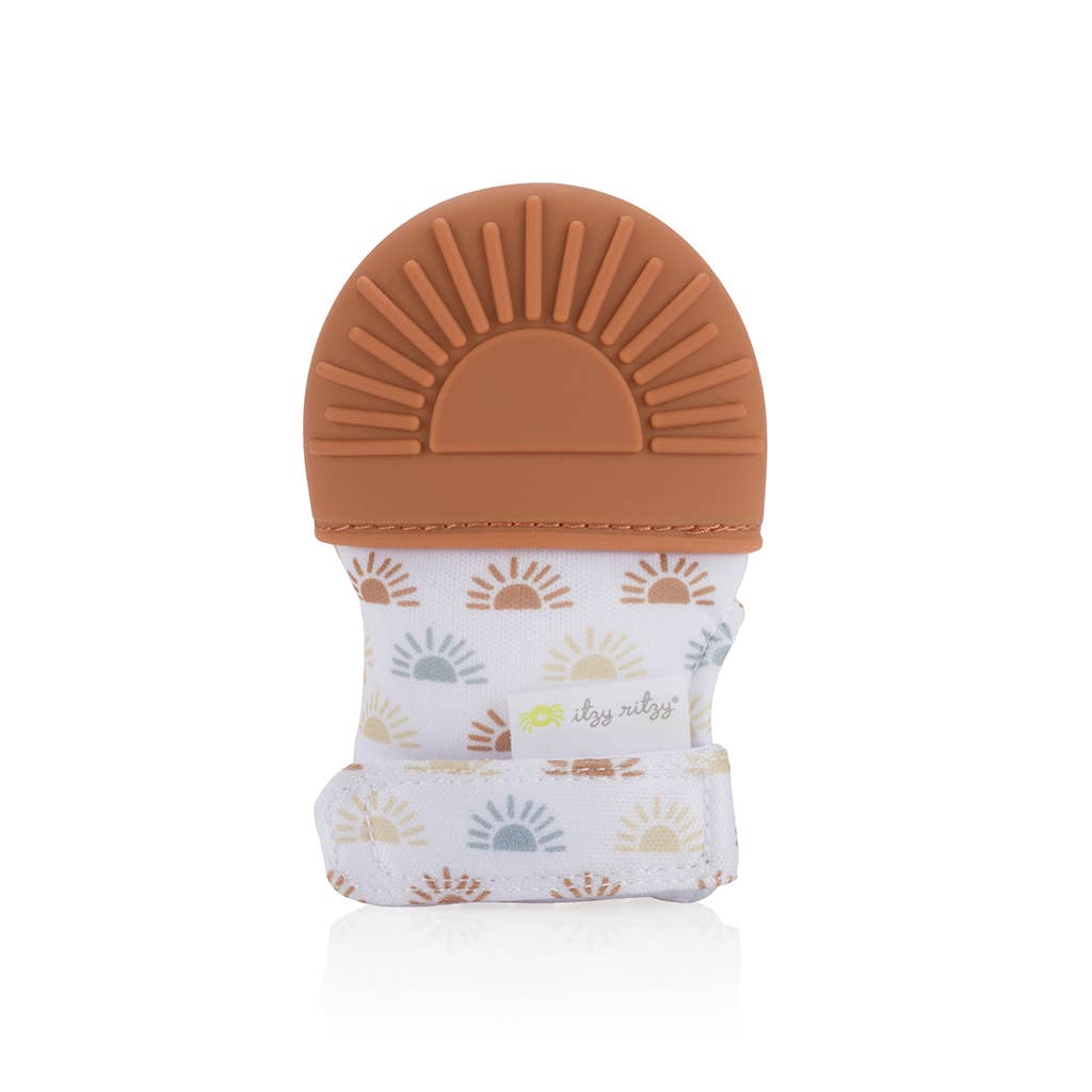 Itzy Mitt™ Silicone Teething Mitts (Wyatt the Highland Cow)