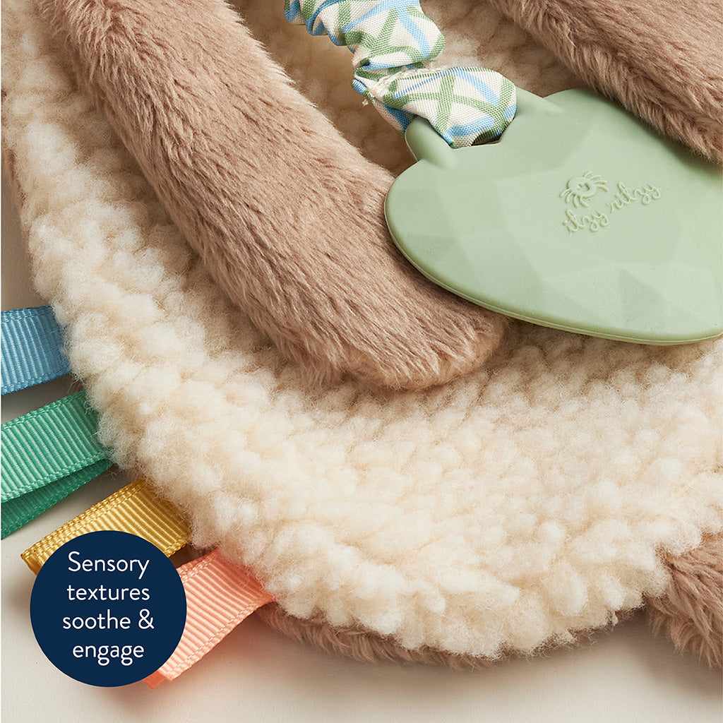 Itzy Lovey™ Plush And Teether Toy (Billie the Bunny)