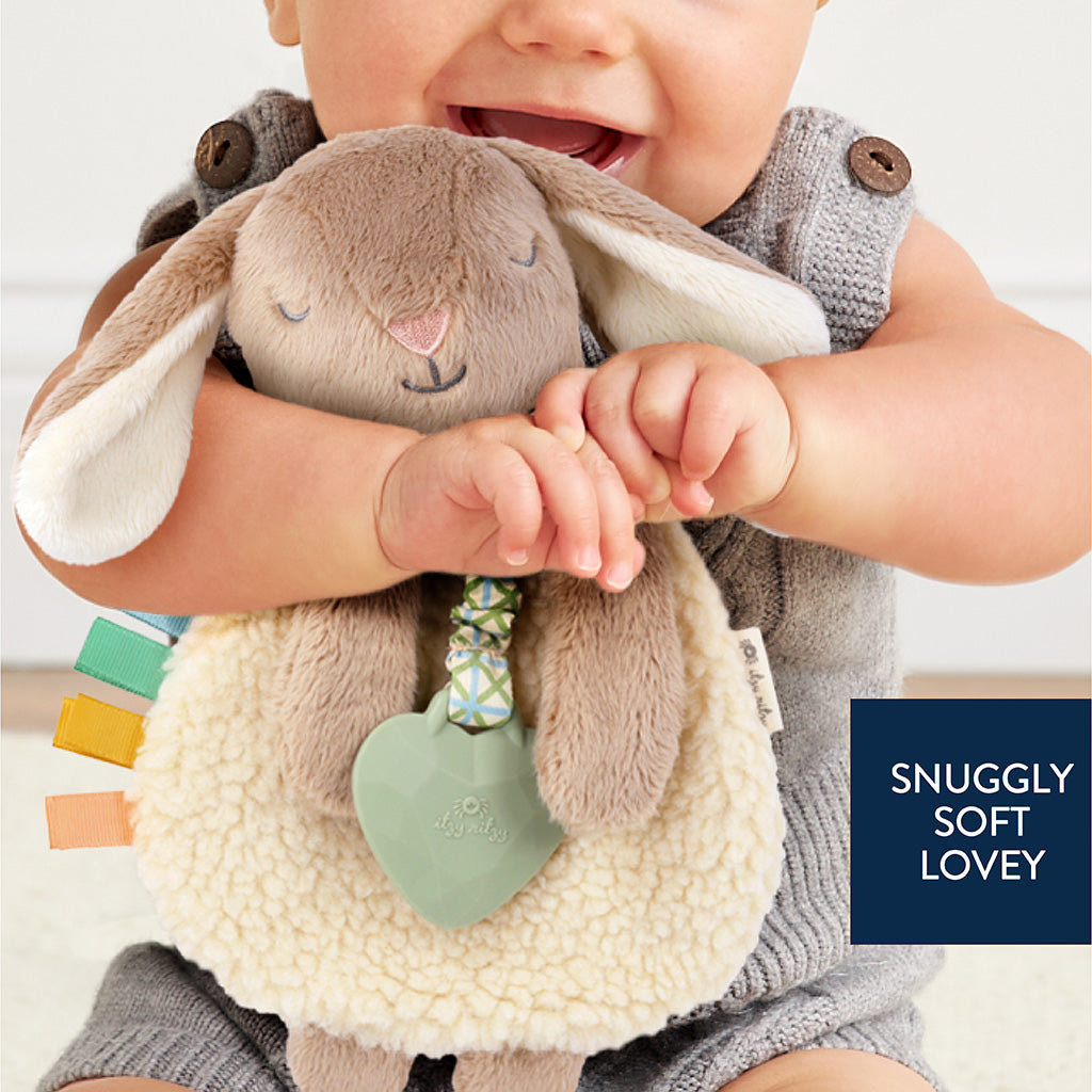 Itzy Lovey™ Plush And Teether Toy (Billie the Bunny)