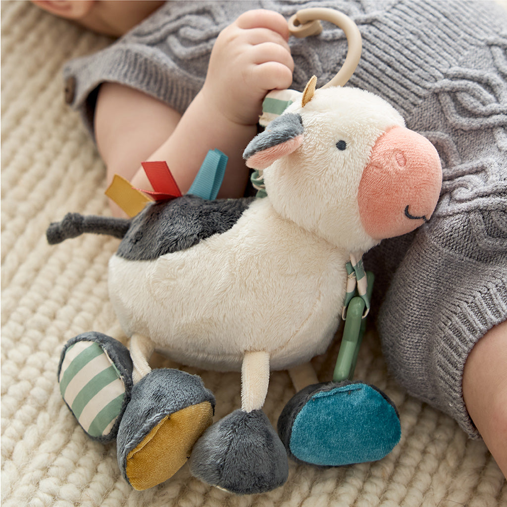 Link & Love™ Teething Activity Toy (Carmen the Cow)
