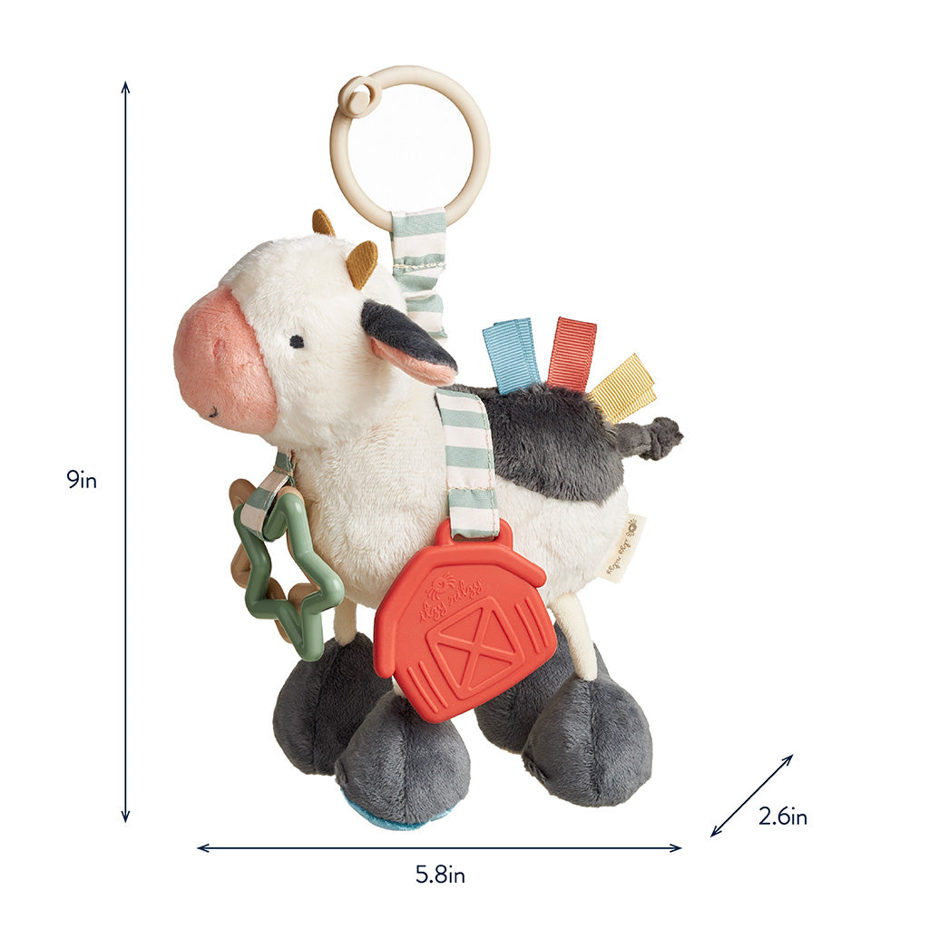 Link & Love™ Teething Activity Toy (Carmen the Cow)