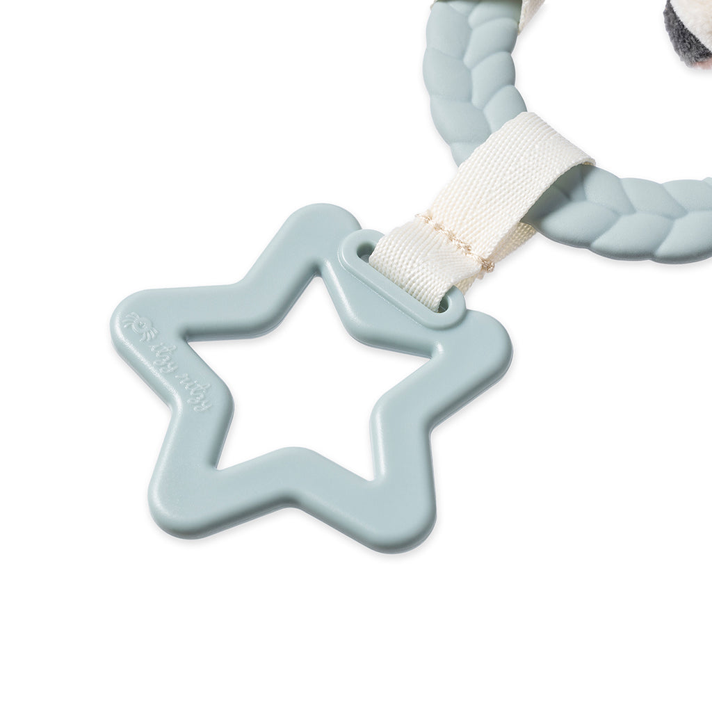 Bitzy Busy Ring™ Teething Activity Toy (Farm)