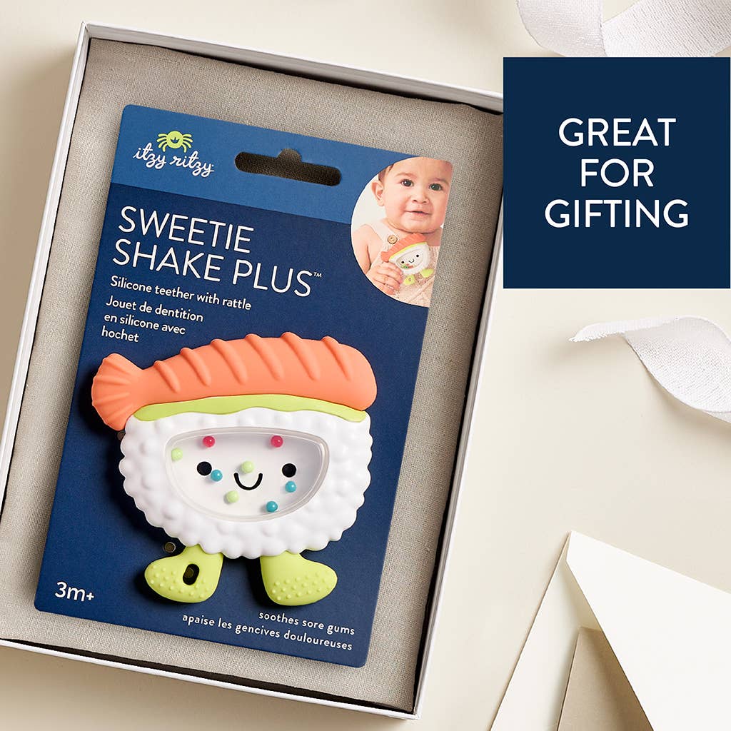 Sweetie Shake Plus™ Rattle & Teether (Chloe the Croissant)
