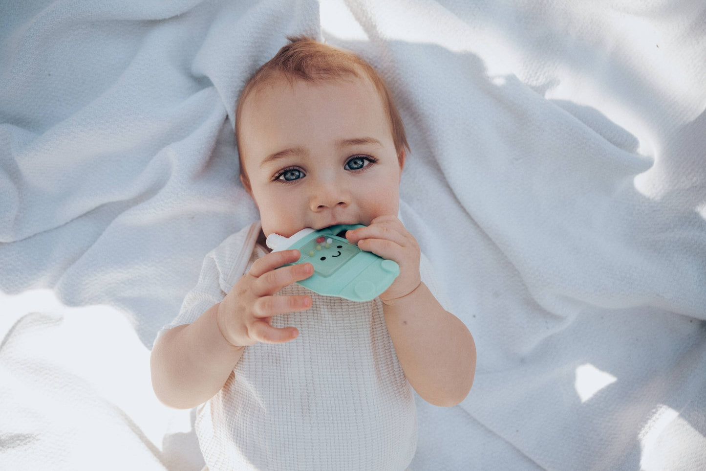 Sweetie Shake Plus™ Rattle & Teether (Chloe the Croissant)