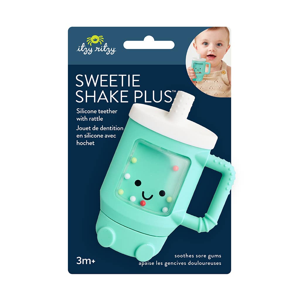 Sweetie Shake Plus™ Rattle & Teether (Chloe the Croissant)