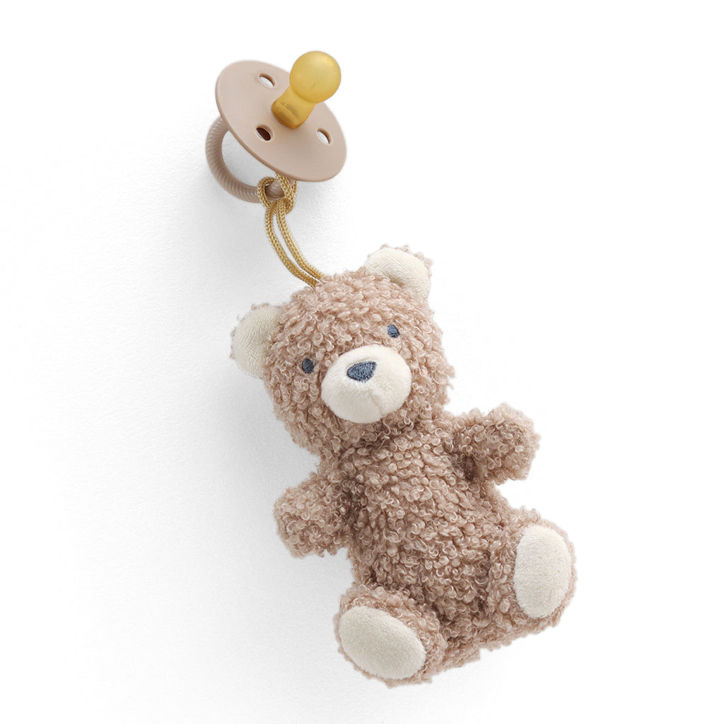 Bitzy Pal™ Natural Rubber Pacifier & Lovey (Theo the Bear)
