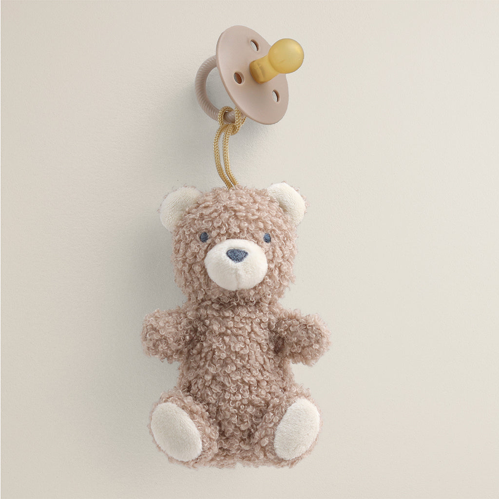 Bitzy Pal™ Natural Rubber Pacifier & Lovey (Theo the Bear)