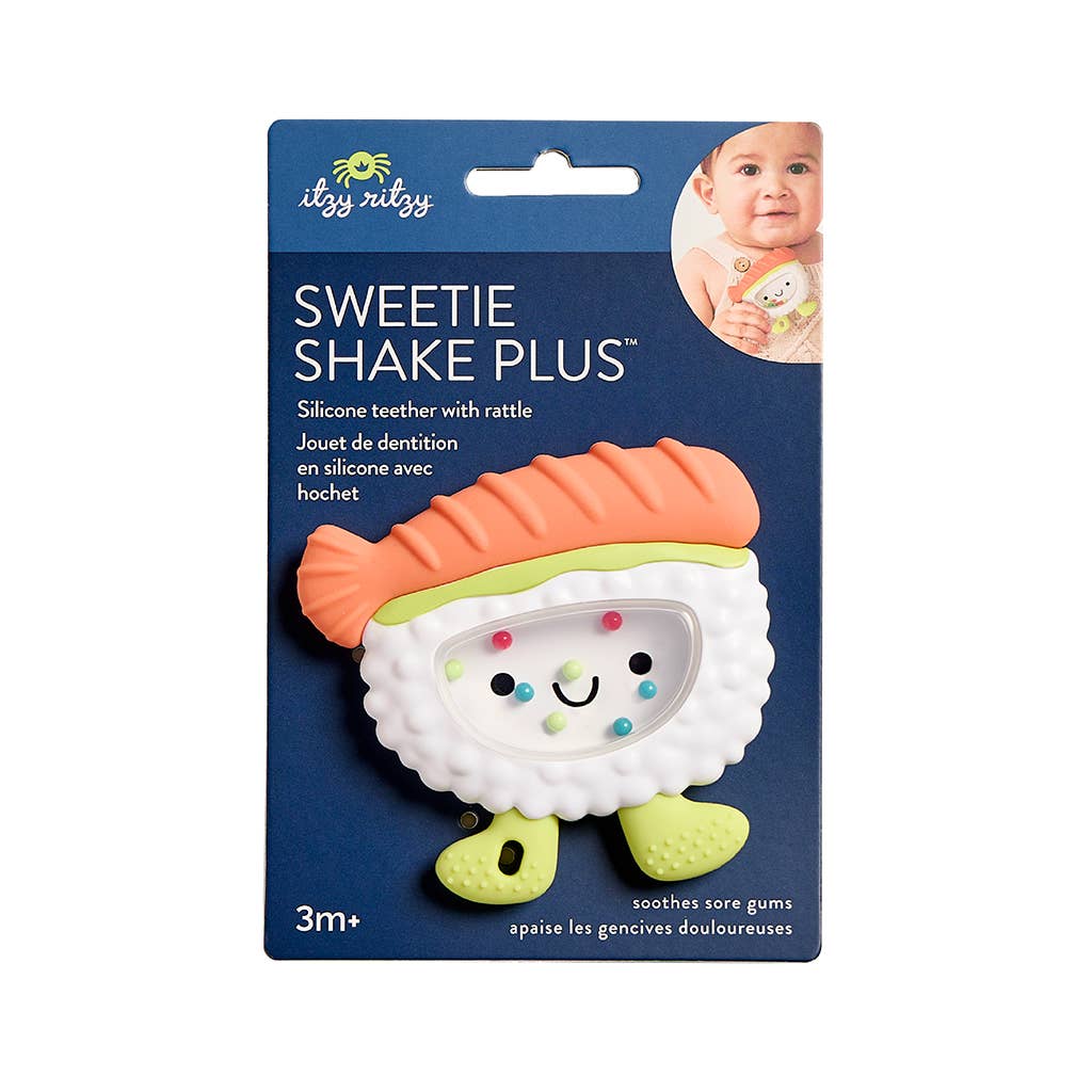 Sweetie Shake Plus™ Rattle & Teether (Chloe the Croissant)