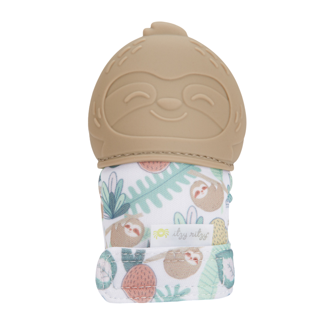 Itzy Mitt™ Silicone Teething Mitts (Wyatt the Highland Cow)