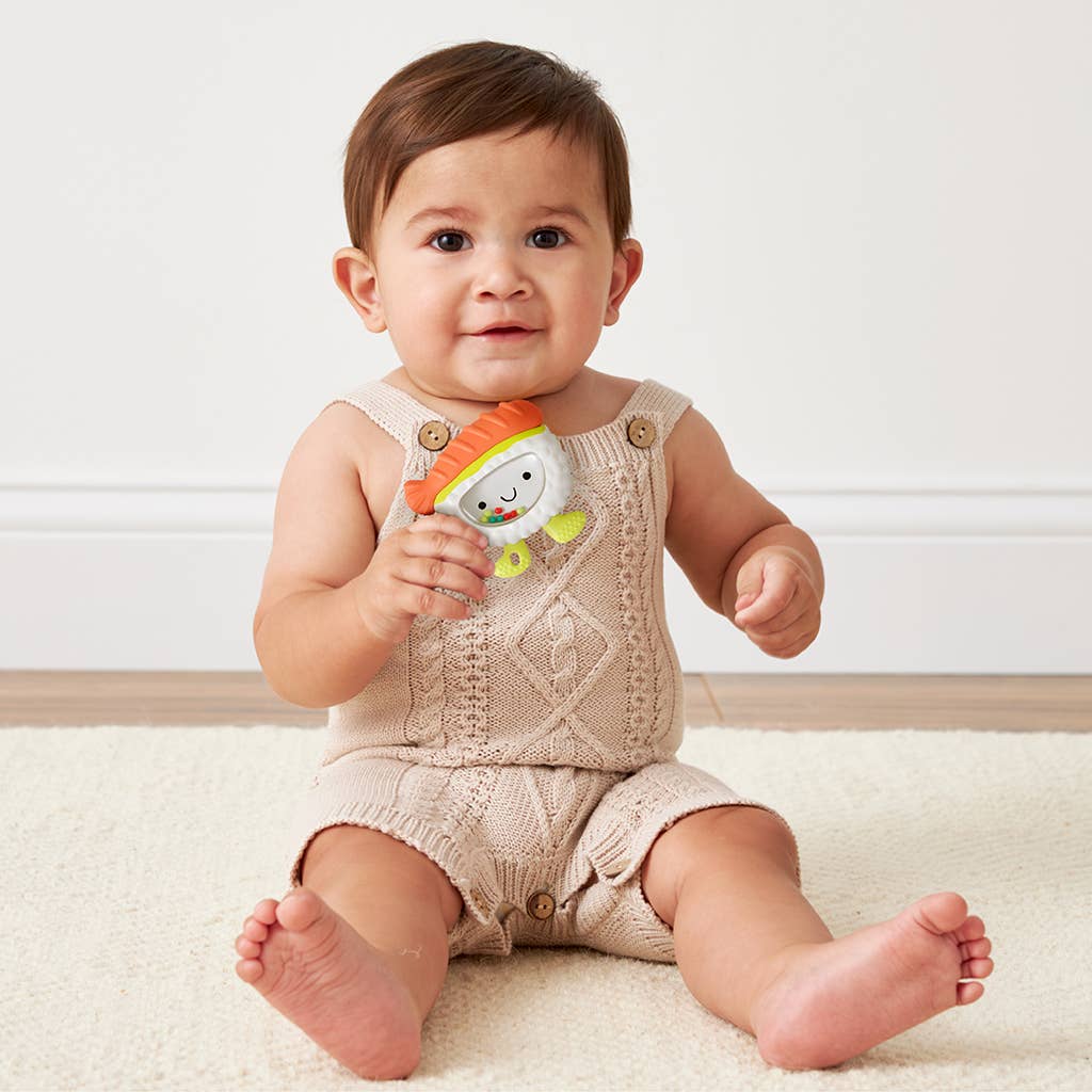 Sweetie Shake Plus™ Rattle & Teether (Chloe the Croissant)