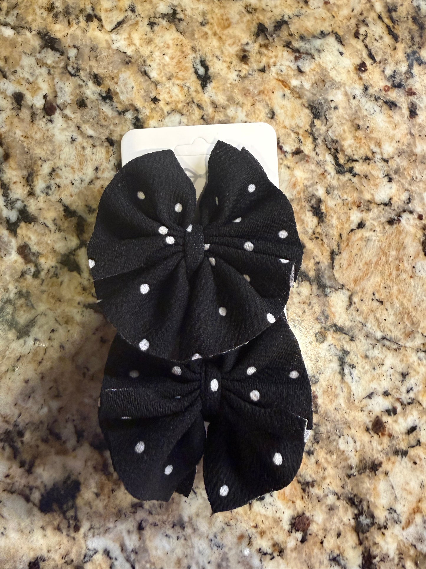 Double Layer Shredded Piggy Set - 3" (Black & White Dot)