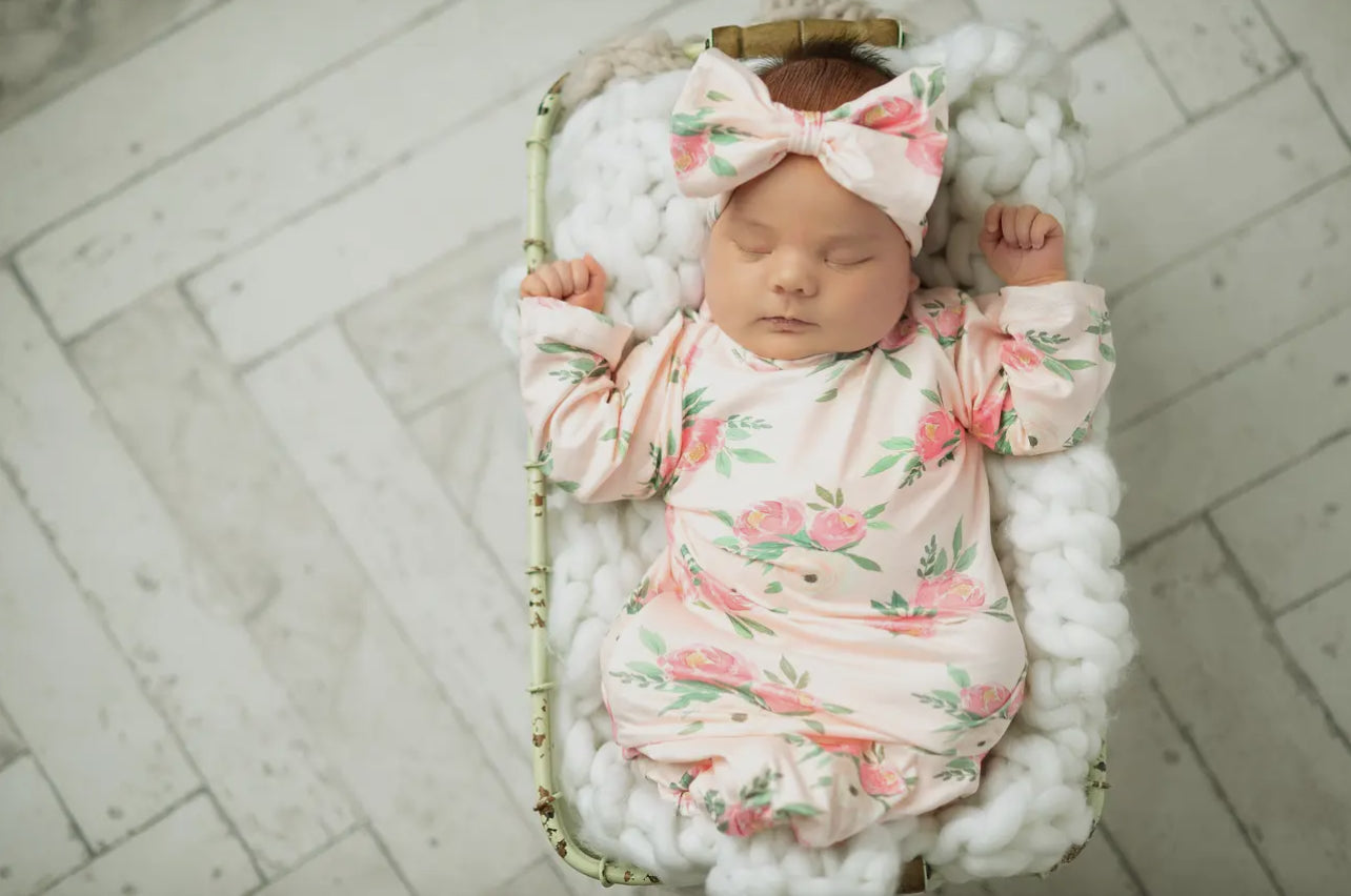 Pinky Pink Infant Gown