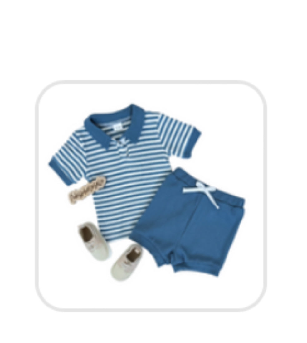 Marcus Short Set (Blue)