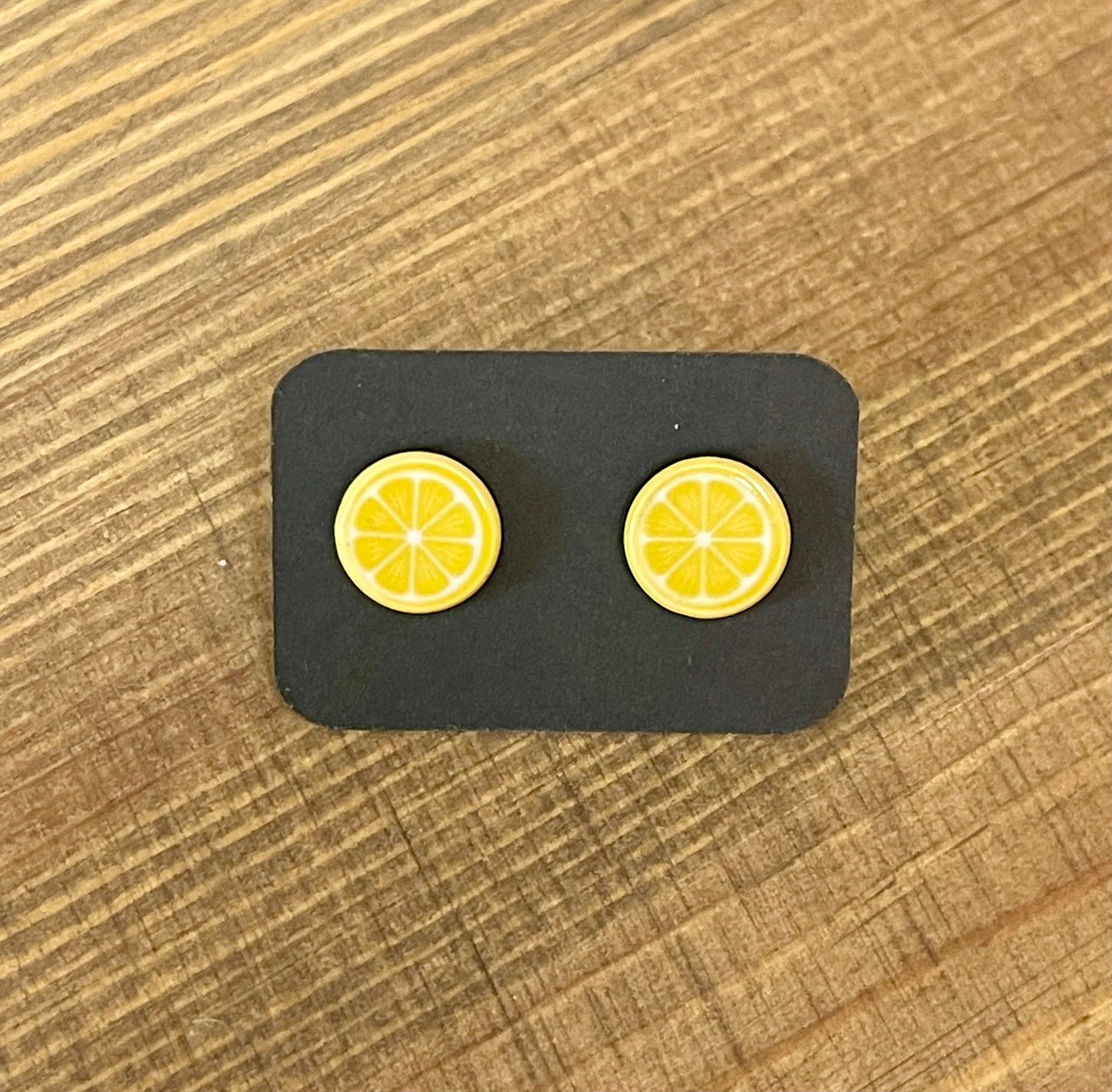 Lemon Slice Earrings