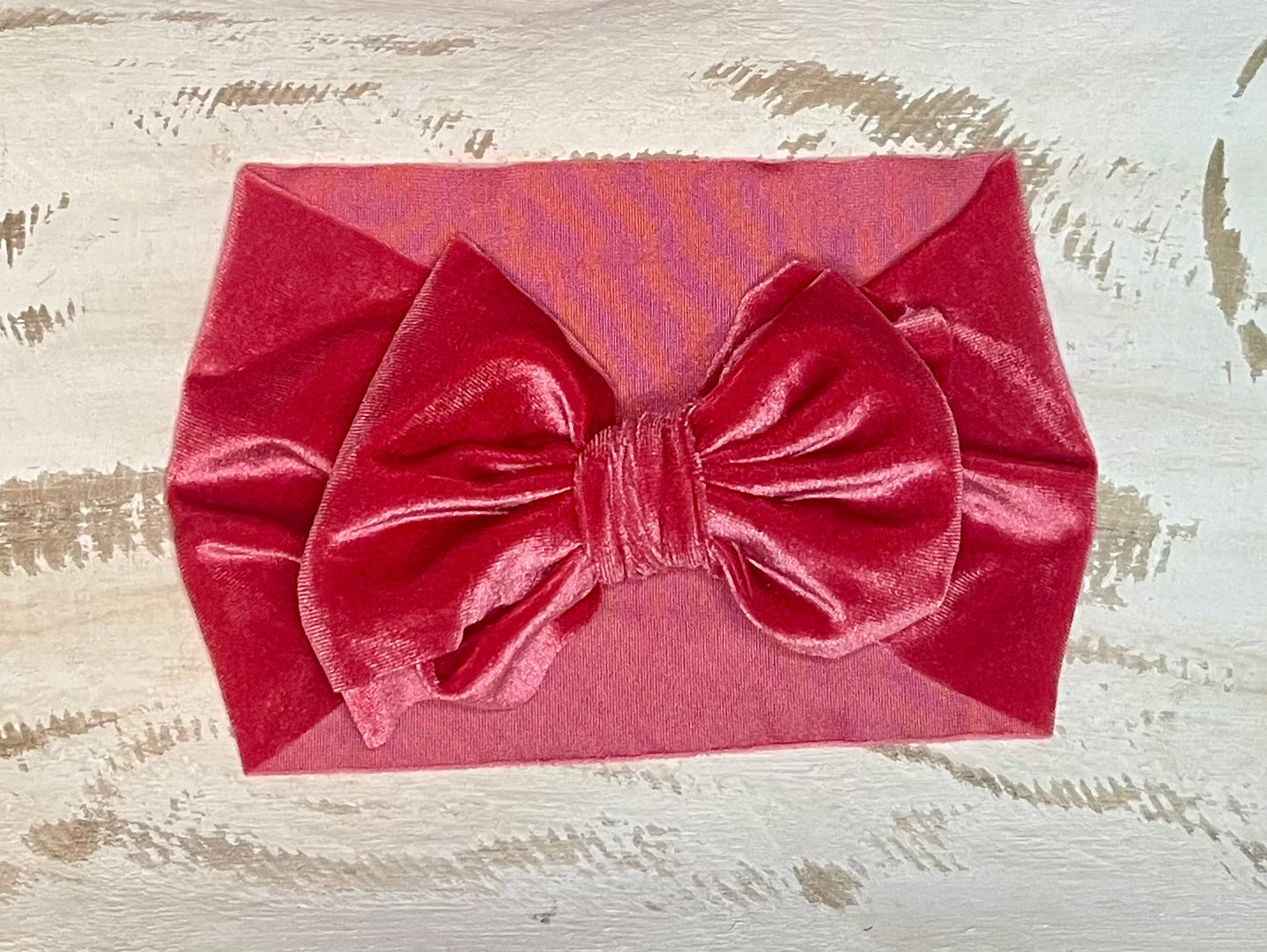 Velvet Headwrap (Pink)