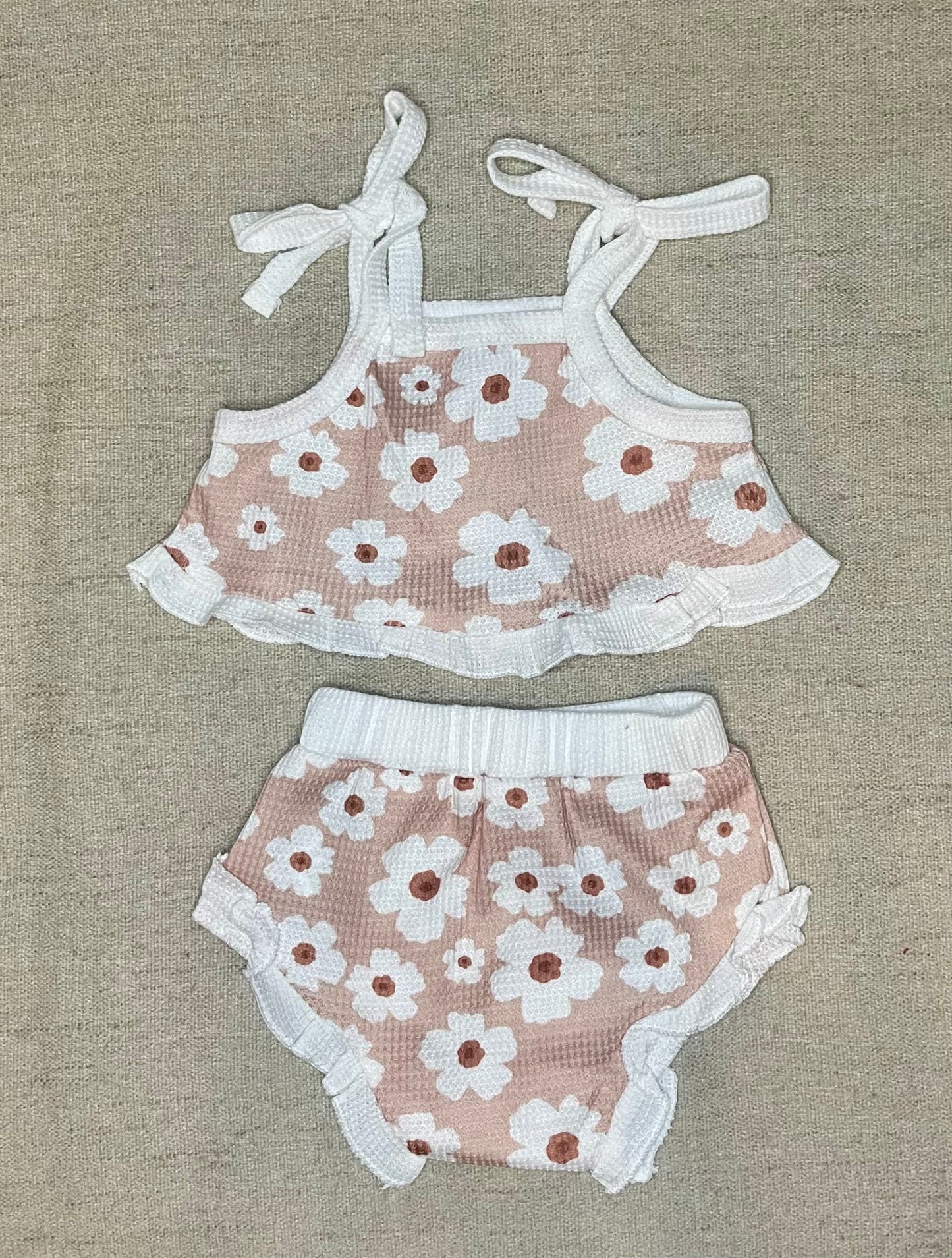 Fran Waffle Knit Set