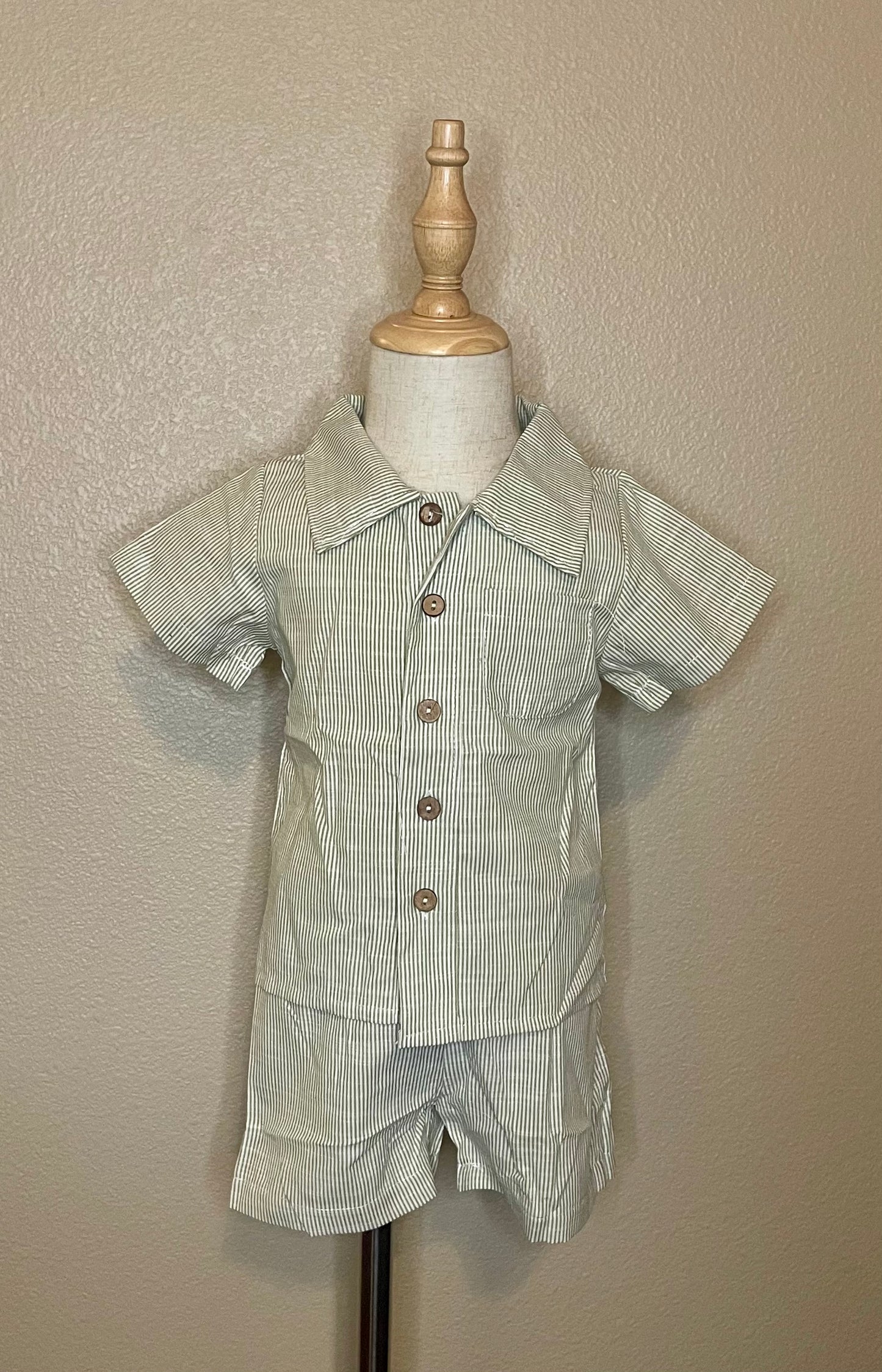 Summer Short Set (Green)