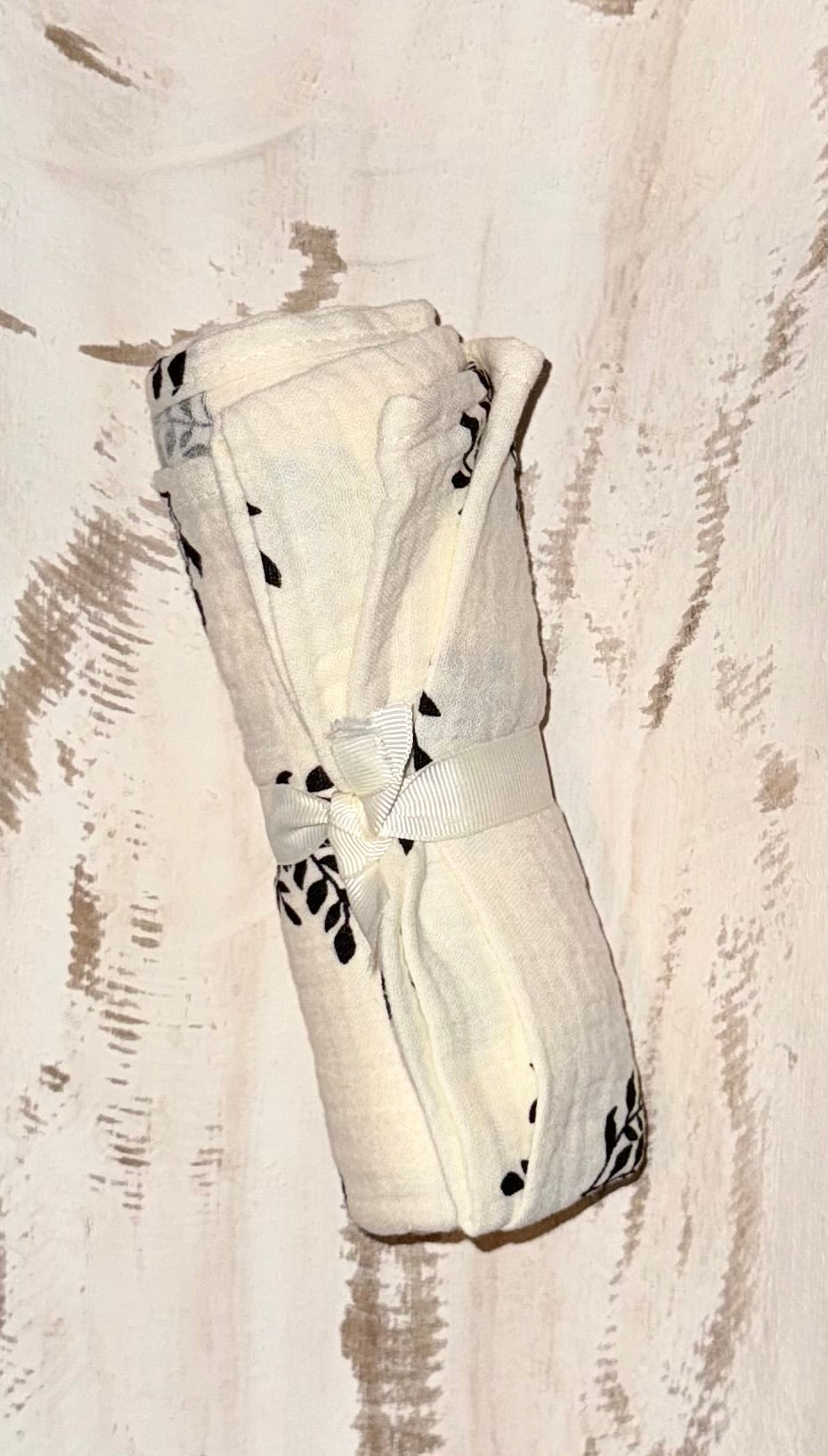 Ivory Muslin Swaddles