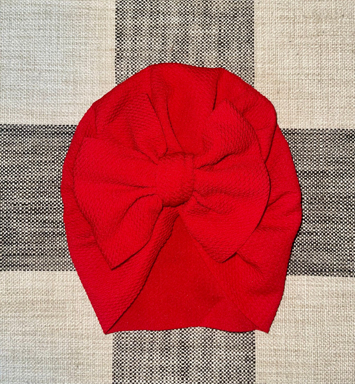 Turban with Bow (Red)