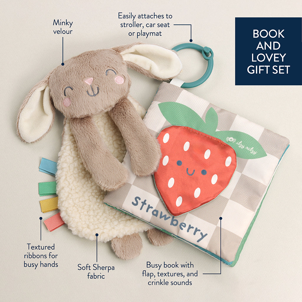 Itzy Learn & Snuggle Gift Set™ (Bunny)
