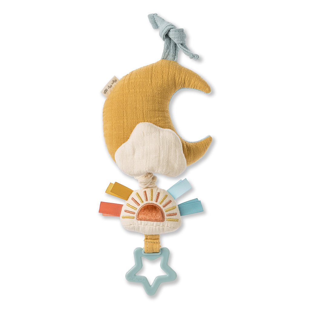 Bitzy Notes™ Musical Pull-Down Toy (Moon)