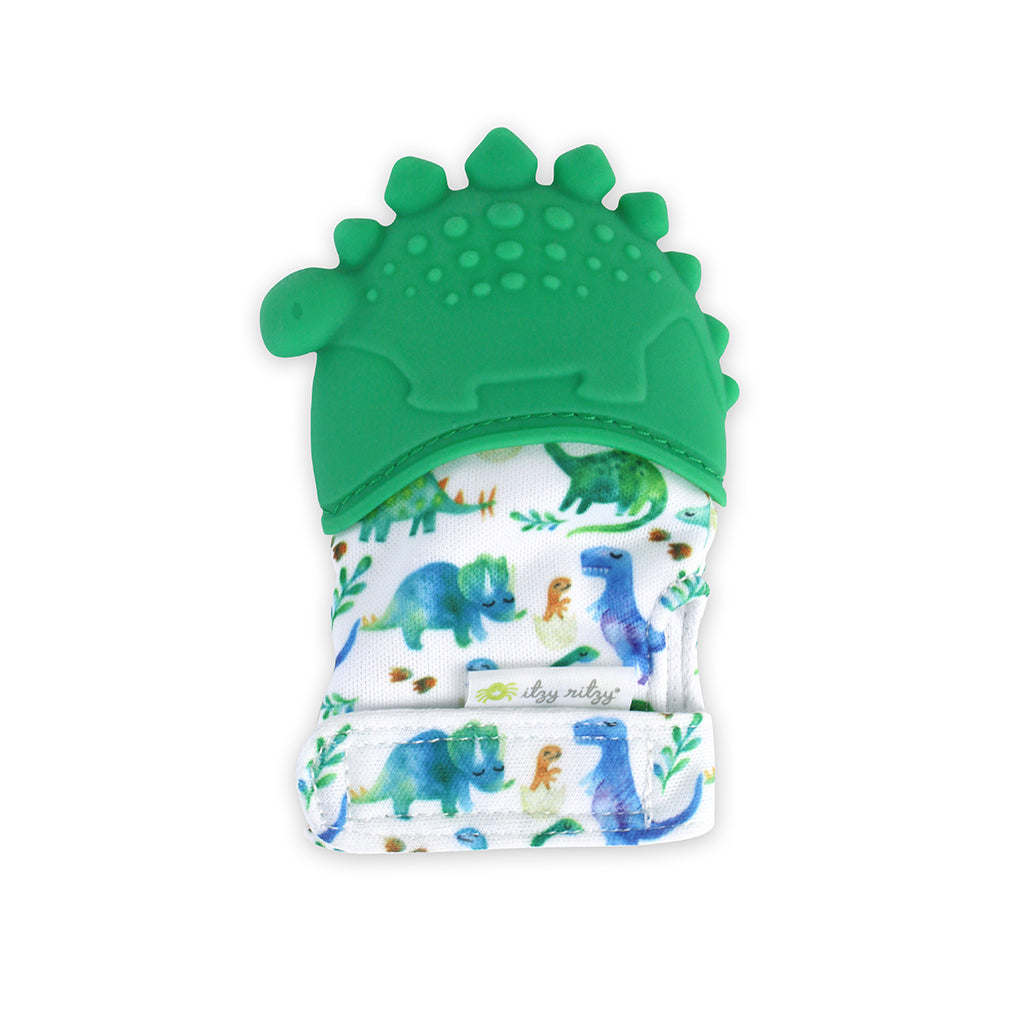 Itzy Mitt® Teething Mittens (Dino)