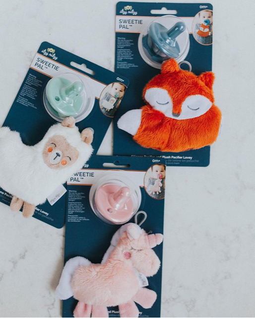 Sweetie Pal™ - Pacifier & Stuffed Animal (Jolie the Unicorn)