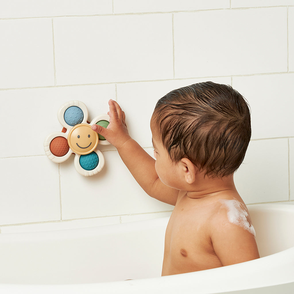 Itzy Pop & Whirl™ Fidget Spinner Travel & Bath Toy