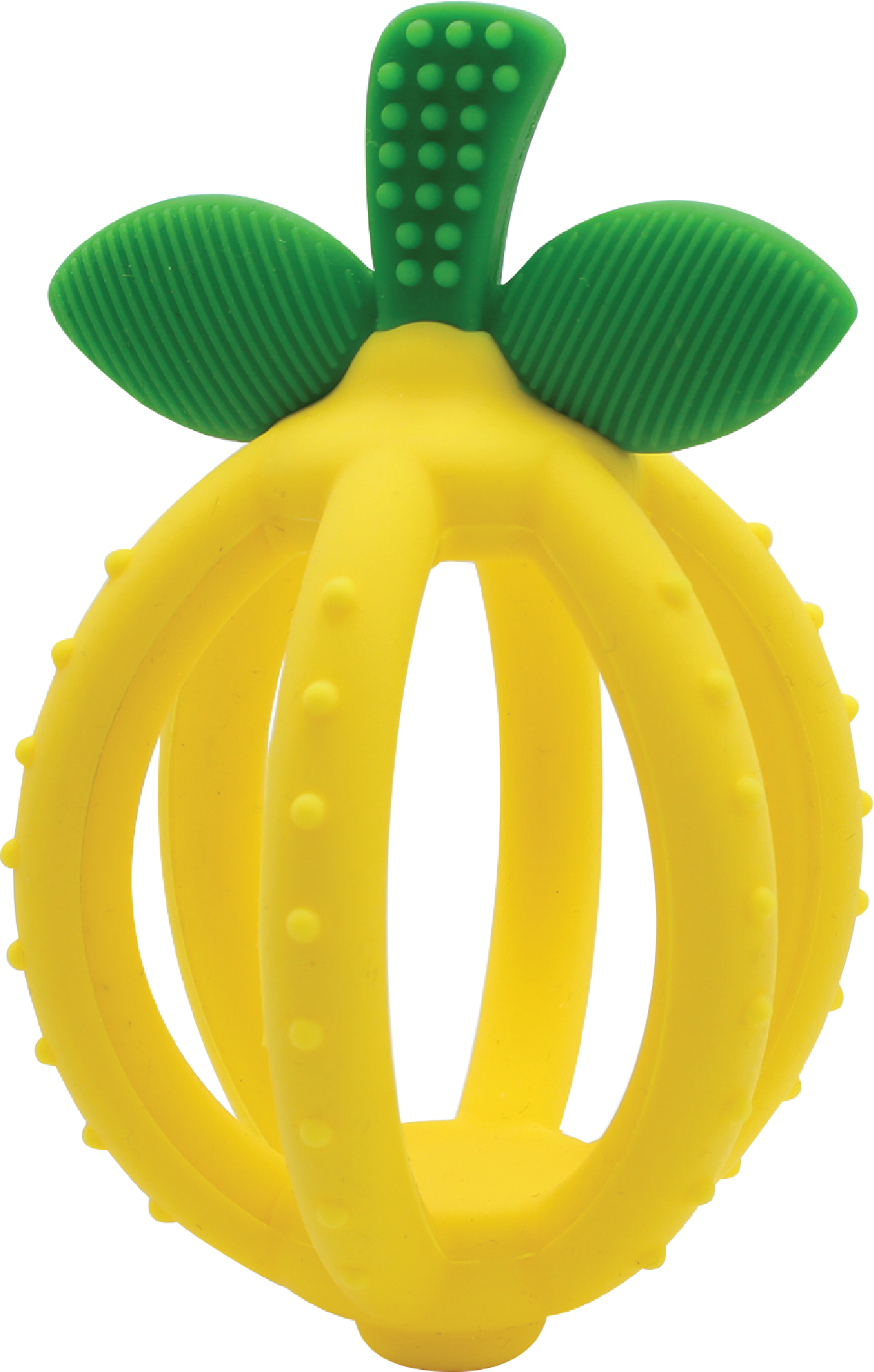 Bitzy Biter™ Teething Ball & Training Toothbrush (Lemon Drop)
