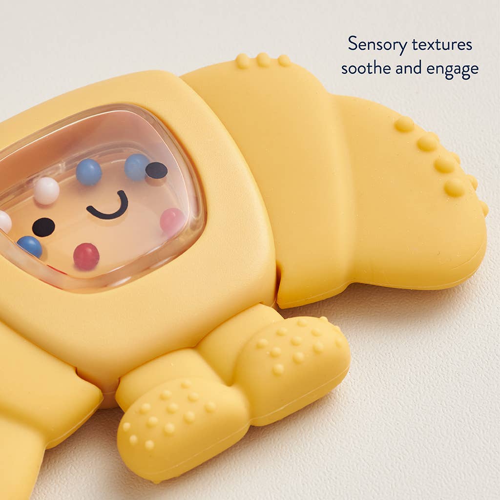 Sweetie Shake Plus™ Rattle & Teether (Chloe the Croissant)