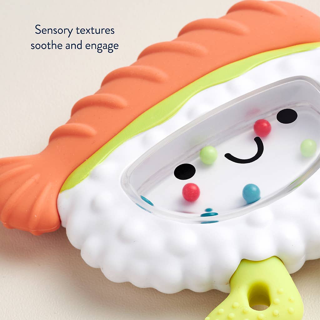 Sweetie Shake Plus™ Rattle & Teether (Chloe the Croissant)