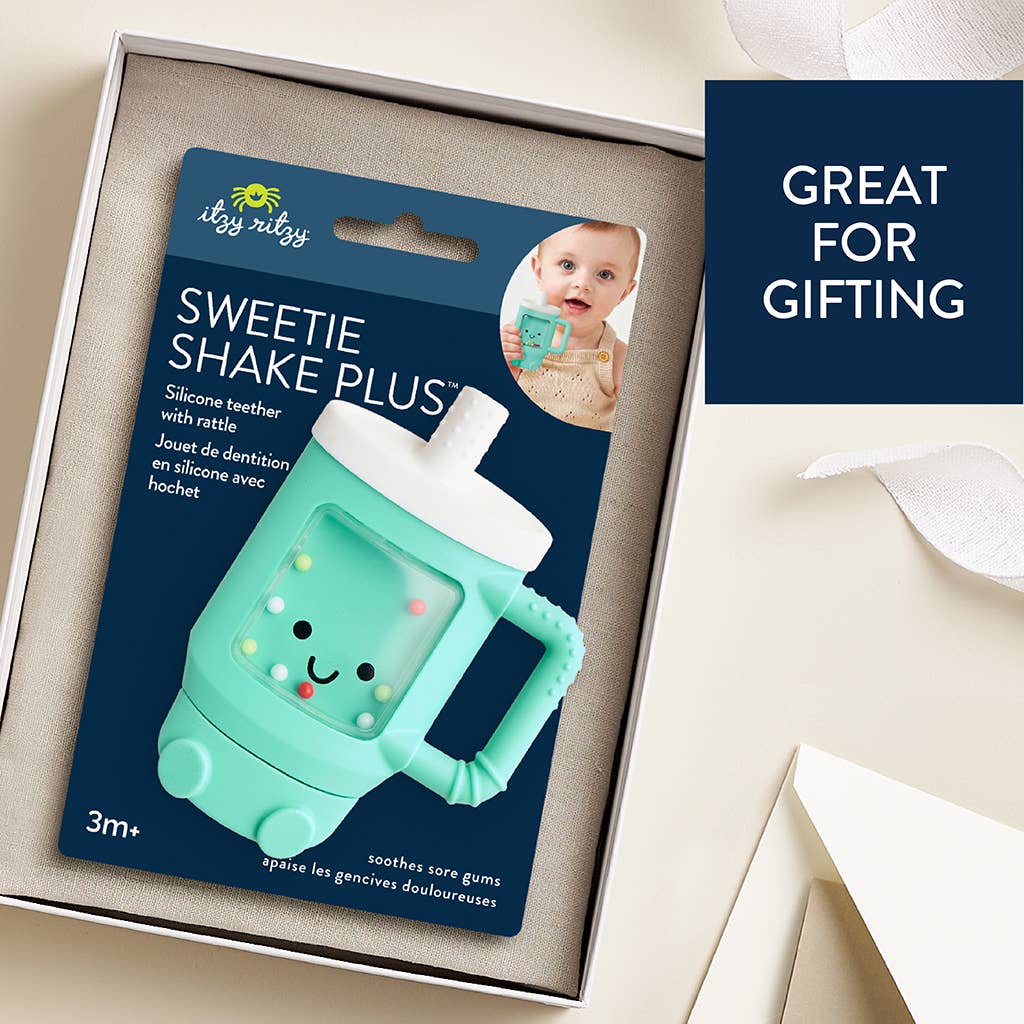 Sweetie Shake Plus™ Rattle & Teether (Chloe the Croissant)