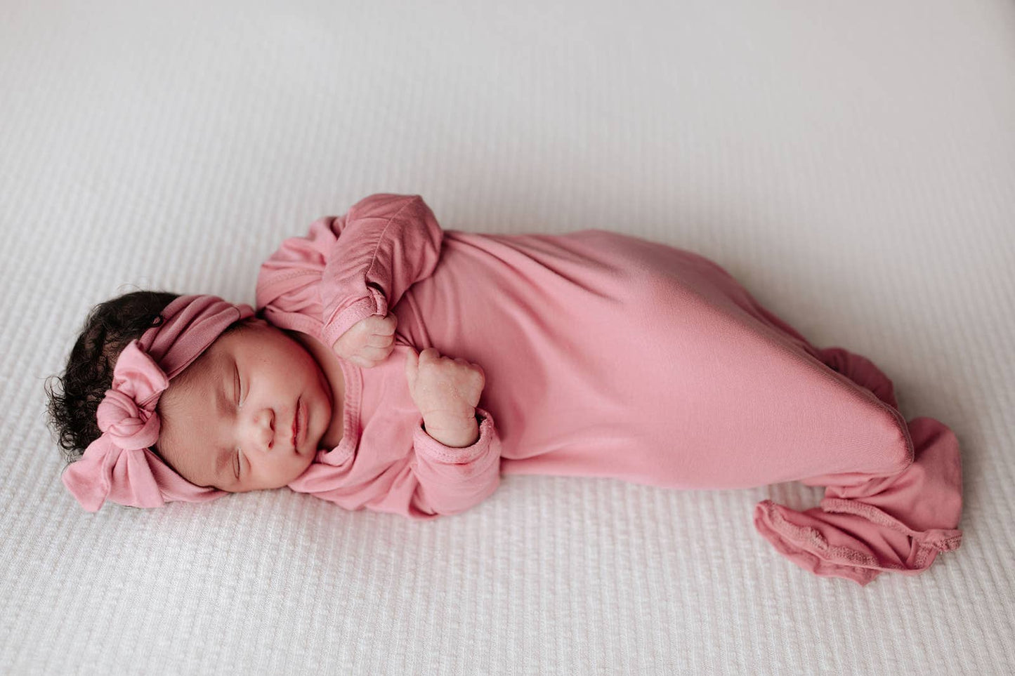 Rose Knotted Gown and Bow