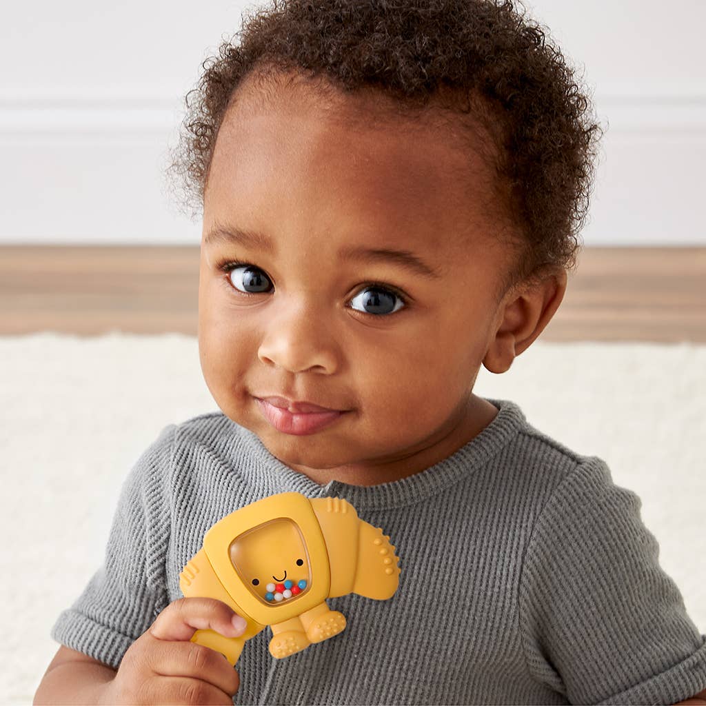 Sweetie Shake Plus™ Rattle & Teether (Chloe the Croissant)