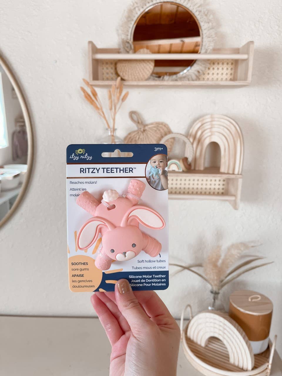 Ritzy Teether™ Baby Molar Teether (Bunny)