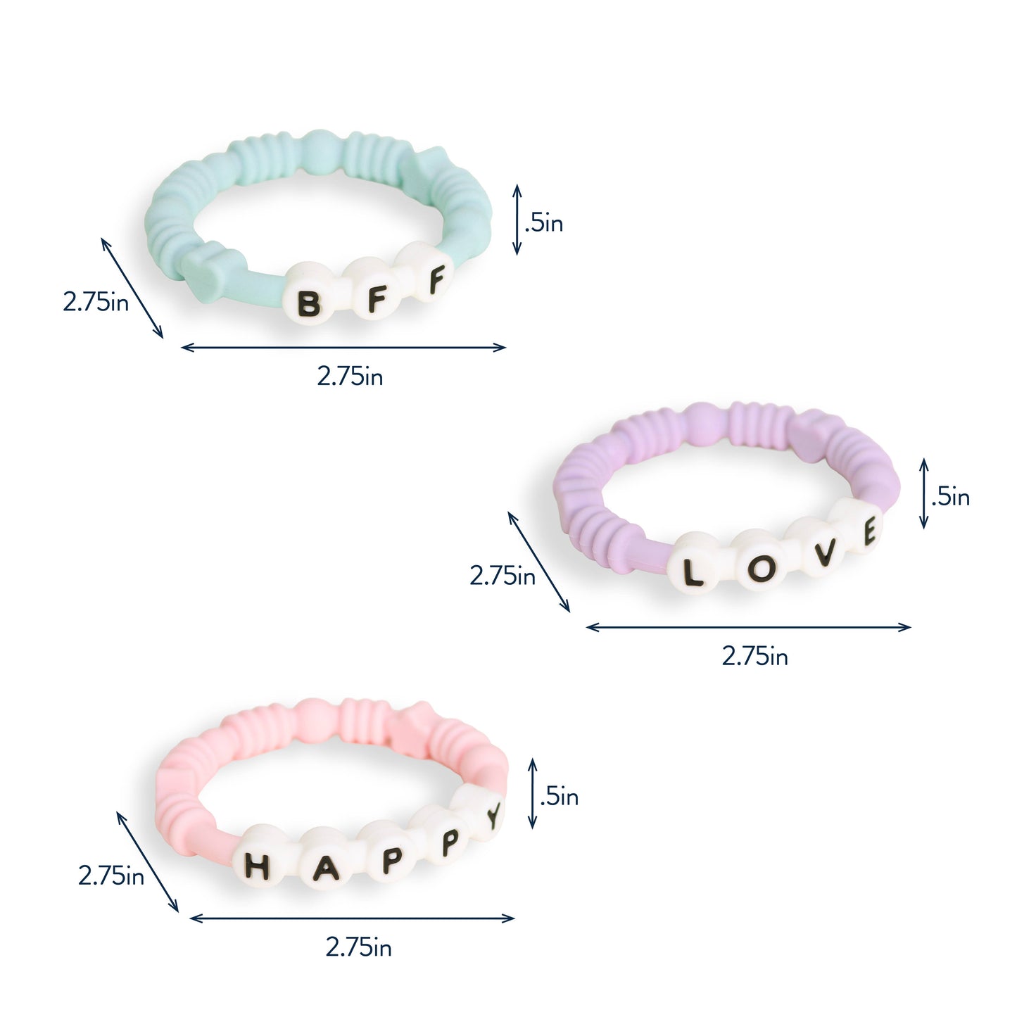 Bitzy Bands™ Teether Set