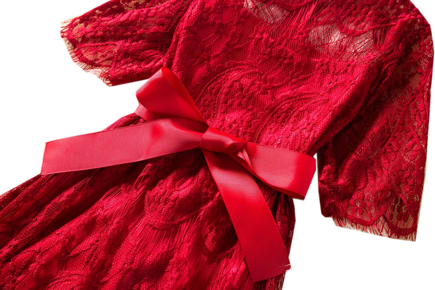 Little Lady in Red Dress