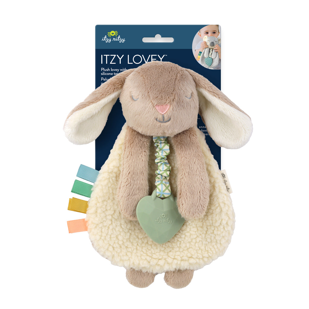 Itzy Lovey™ Plush And Teether Toy (Billie the Bunny)