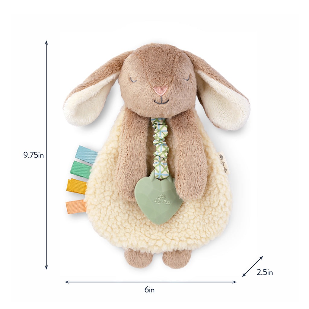 Itzy Lovey™ Plush And Teether Toy (Billie the Bunny)
