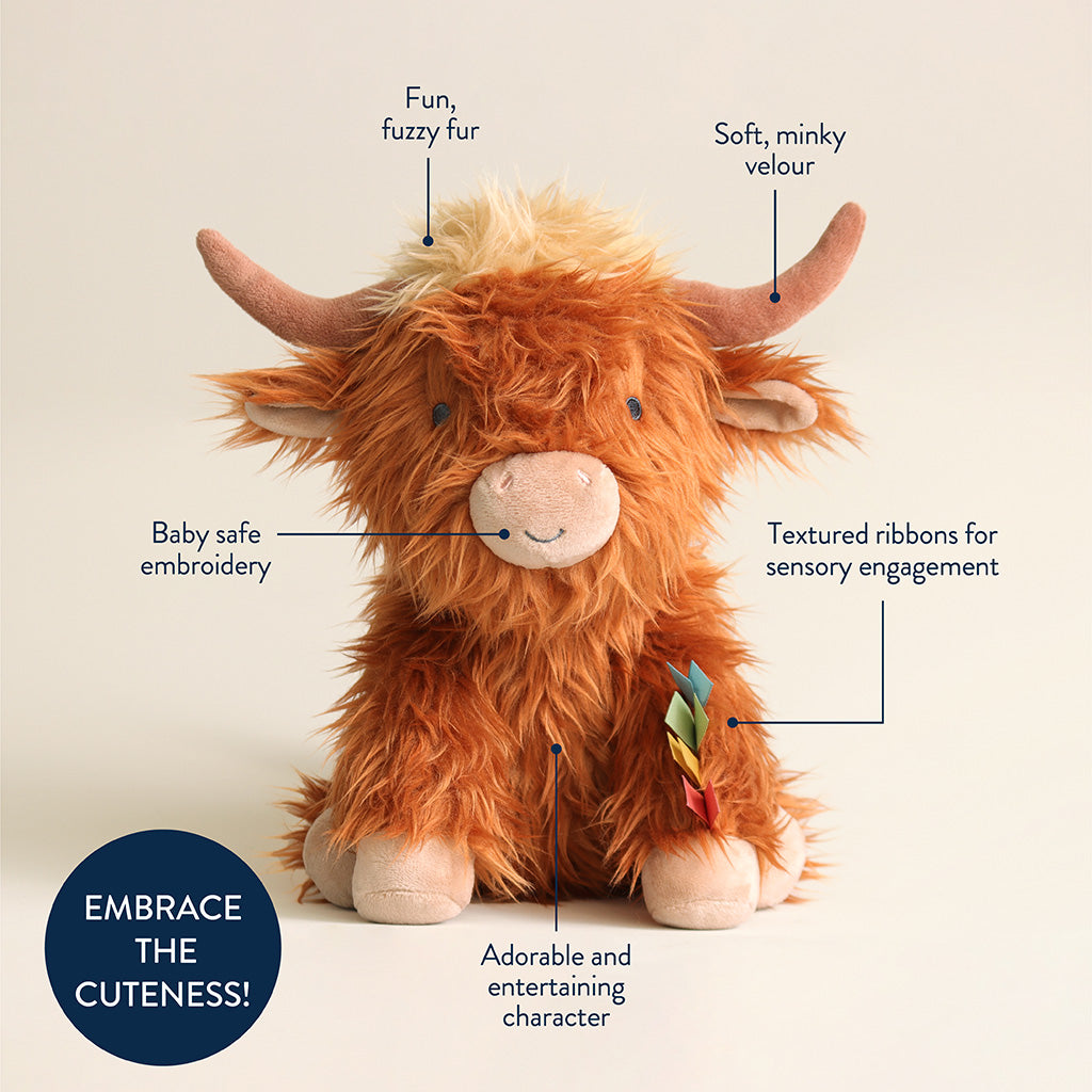Sweetie Snuggles™ Plush (Wyatt the Highland Cow)
