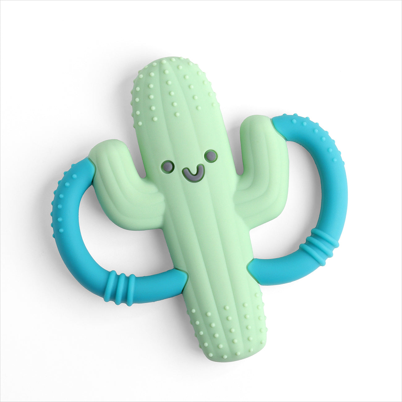 Chew Crew™ Silicone Handle Teether (Cooper the Cactus)