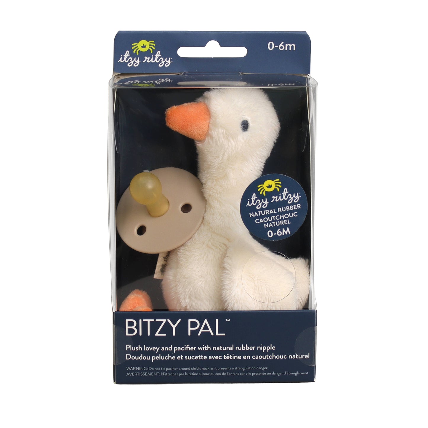 Bitzy Pal™ Pacifier (Goose)