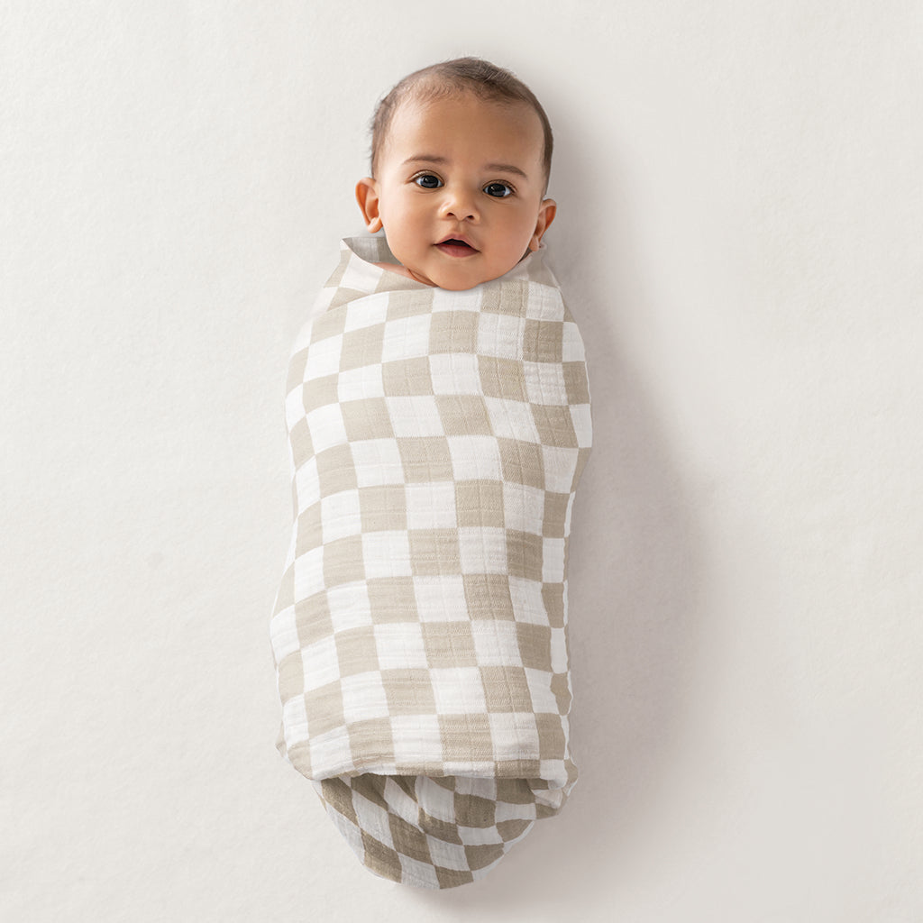 Breastfeeding Boss™ A Multitasking Must-Have For Nursing, Swaddling & More (Toast Checkerboard)