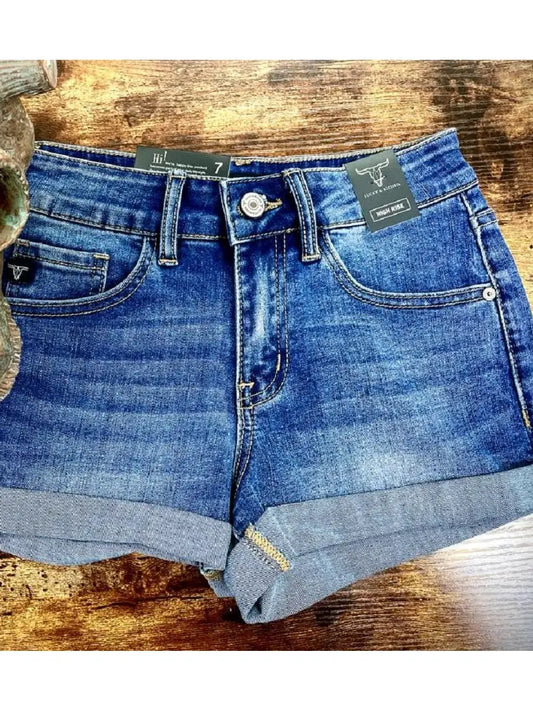 Dark Wash Denim Short