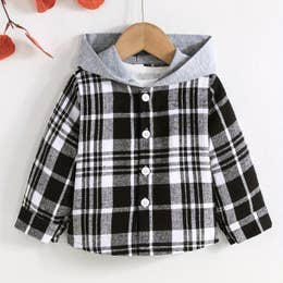 Comfy Hooded Button Down