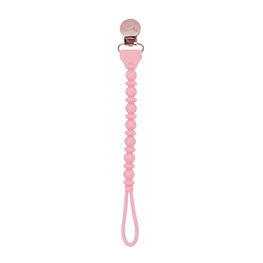 Sweetie Strap™ - Beaded Pacifier Clip (Pink)