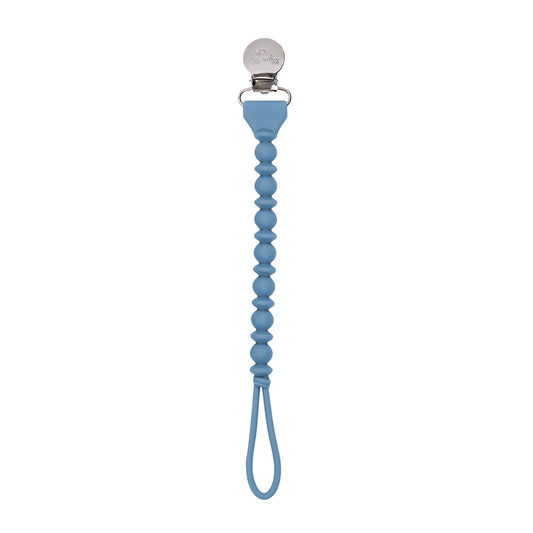 Sweetie Strap™ - Beaded Pacifier Clip (Blue)