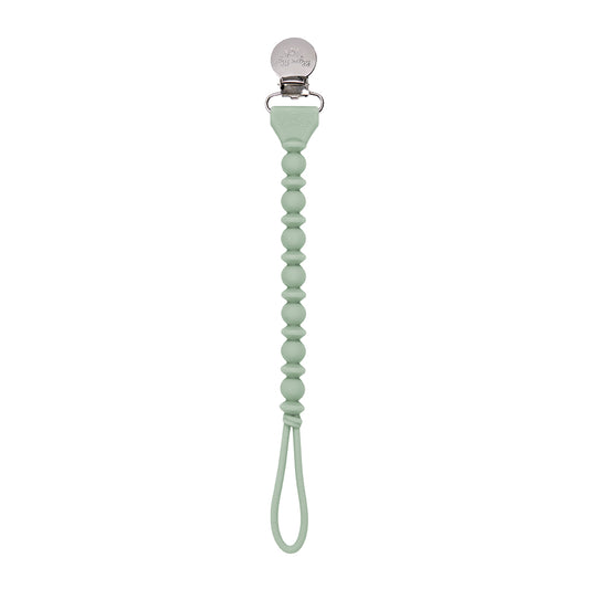 Sweetie Strap™ - Beaded Pacifier Clip (Agave)