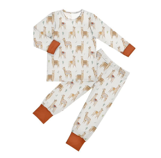 Little Llama Bamboo Pajamas